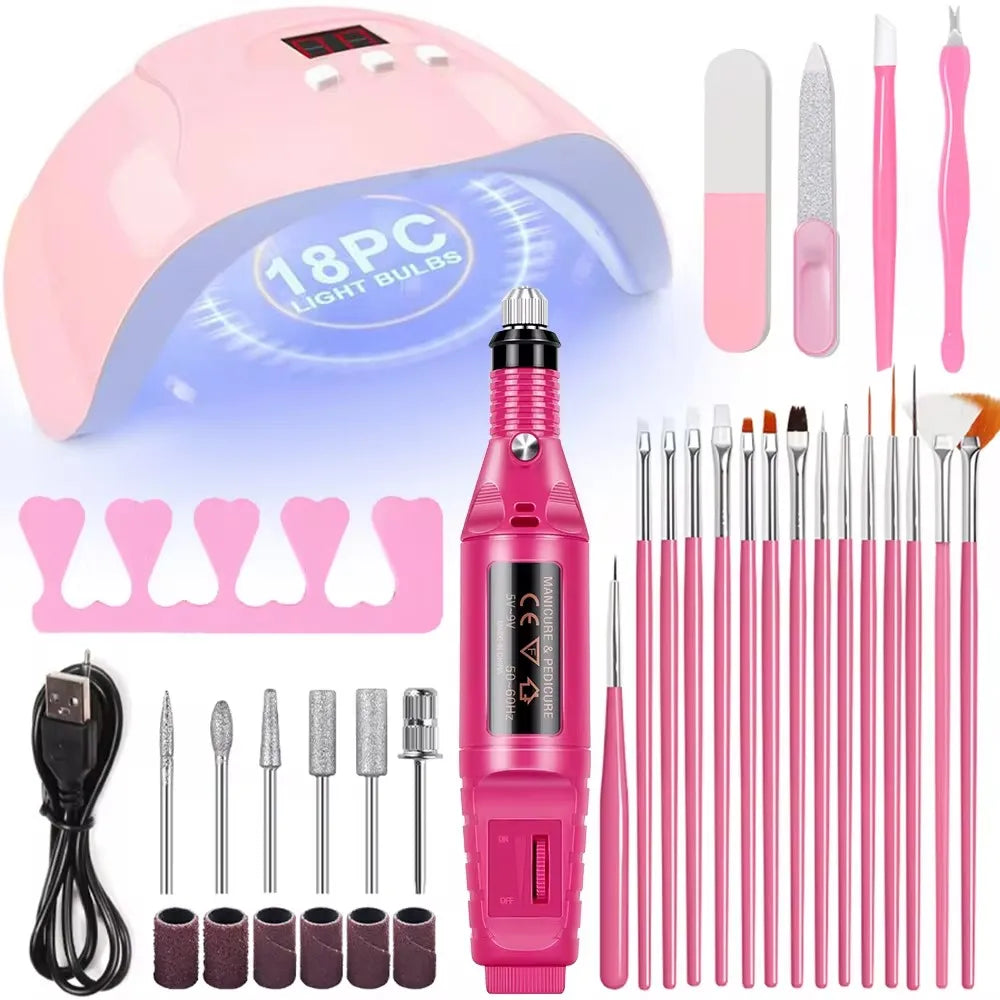 LINMANDA Nail Drill Polish File Kit
