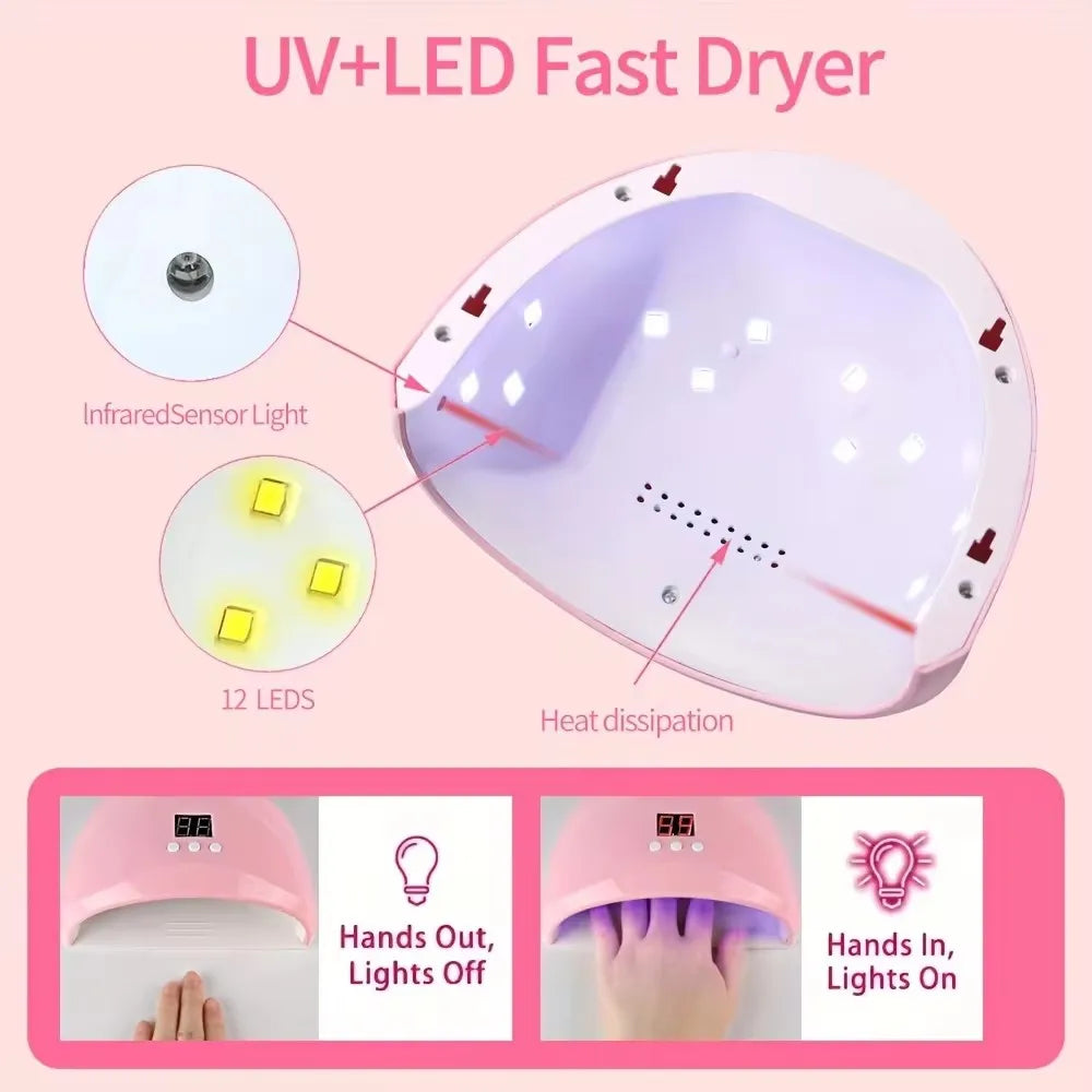 LINMANDA Nail Drill Polish File Kit