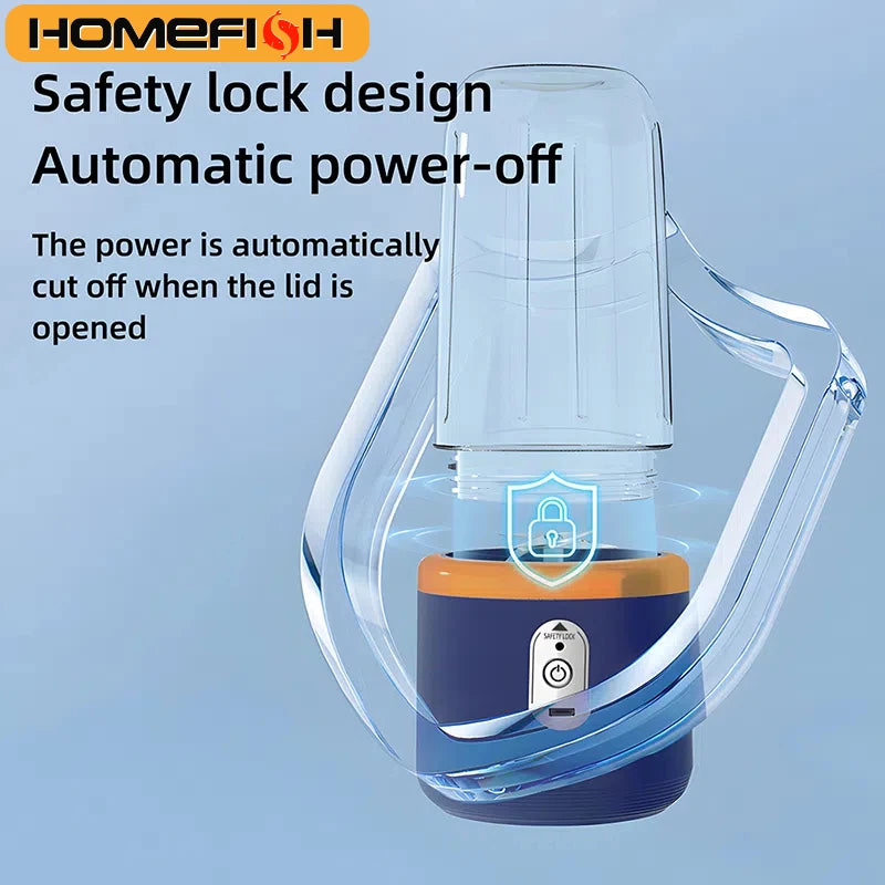 Portable Juicer Blender 400ml Electric