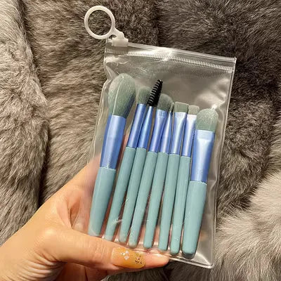 purpleflower holly leaf makeup brush suit soft