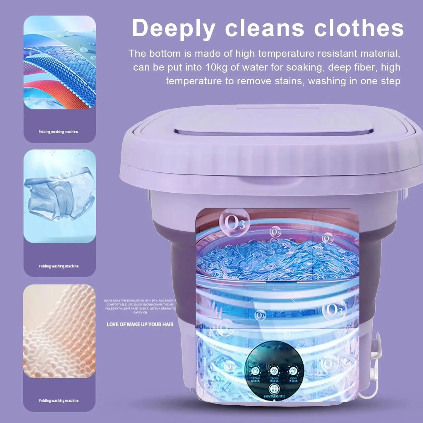 Small Folding Washing Machine Portable