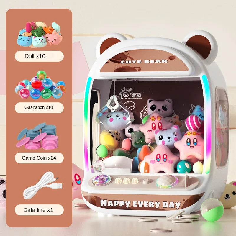 Big Size DIY Doll Machine Kids Coin Operated