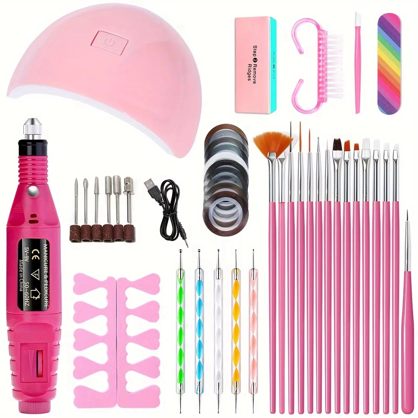 LINMANDA Nail Drill Polish File Kit