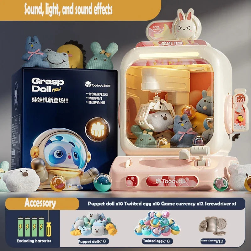 Big Size DIY Doll Machine Kids Coin Operated