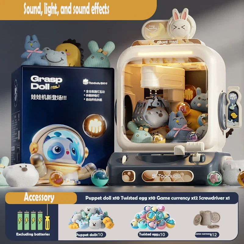 Big Size DIY Doll Machine Kids Coin Operated