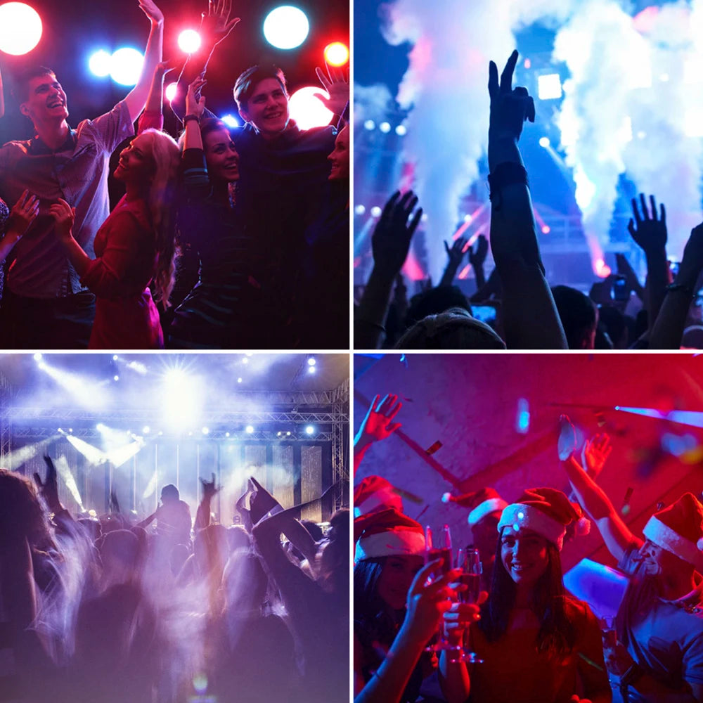 Glass Rotating Mirror Ball Disco