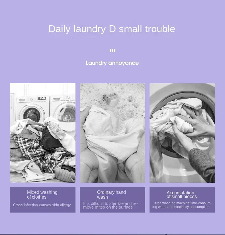 Small Folding Washing Machine Portable