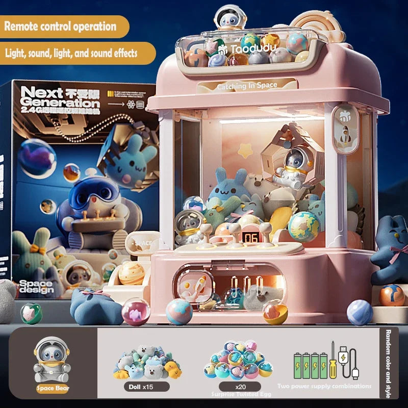 Big Size DIY Doll Machine Kids Coin Operated