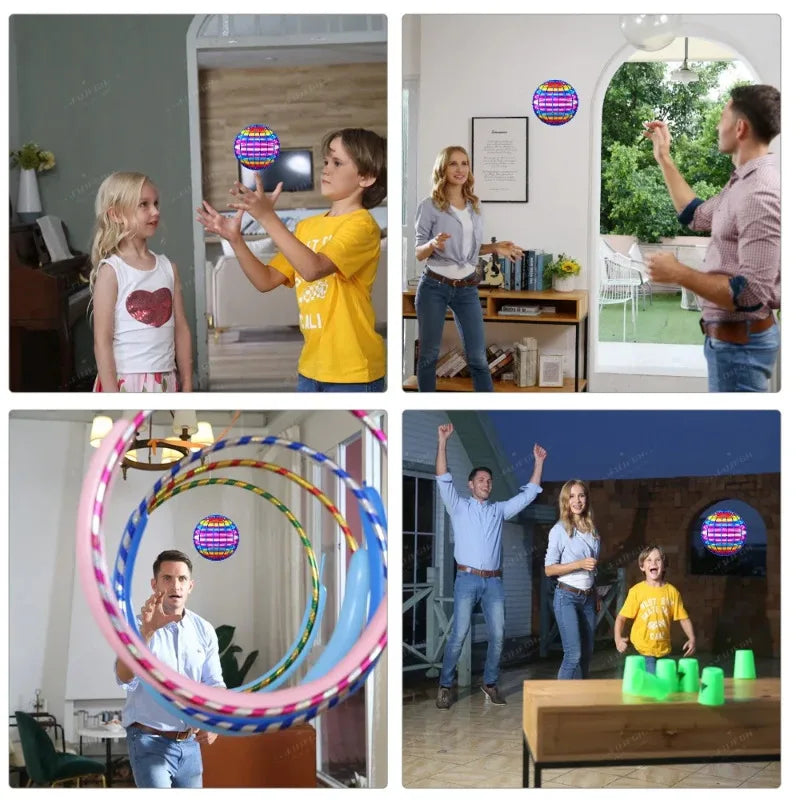 Magic Flying Ball Pro Mini Lighting With LED Lights