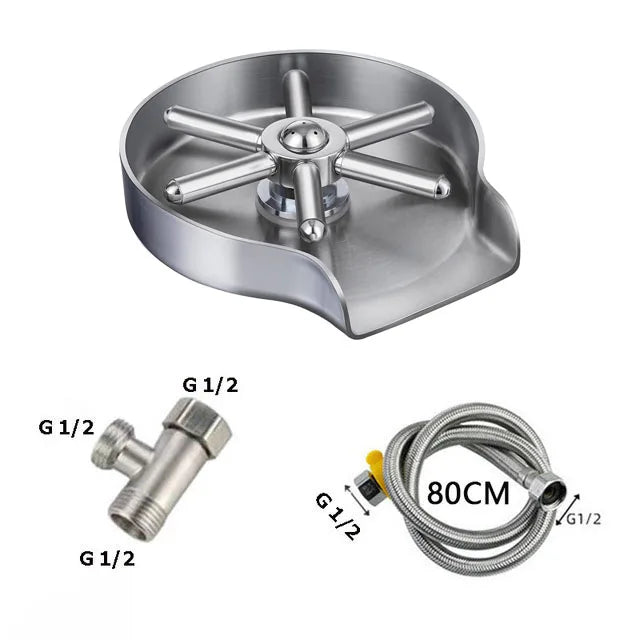 Stainless steel cup cleaner
