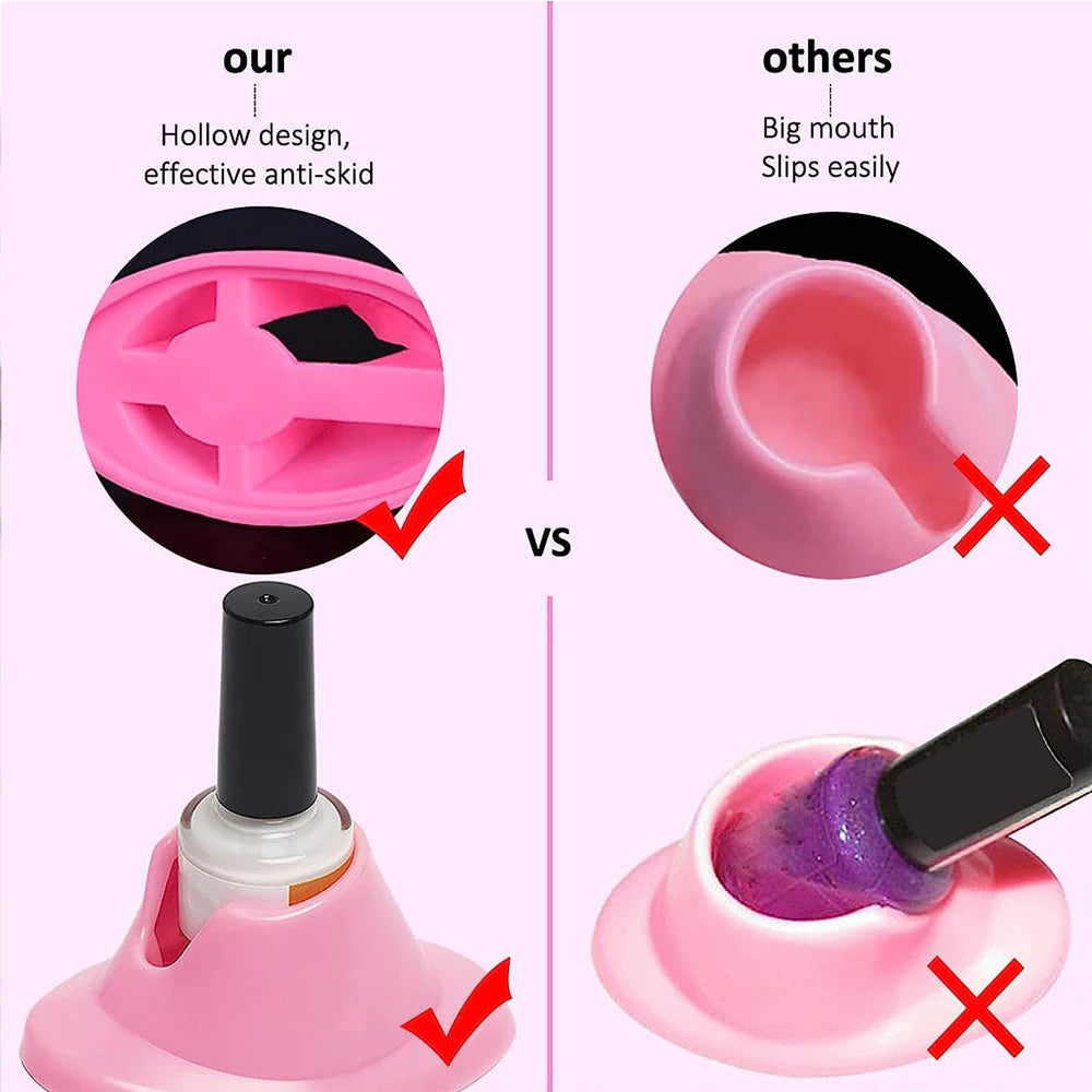 Silicone Nail Polish Holder