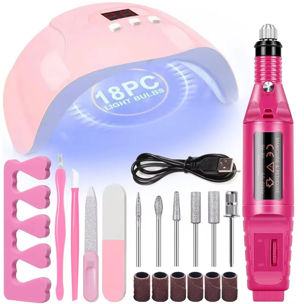 LINMANDA Nail Drill Polish File Kit