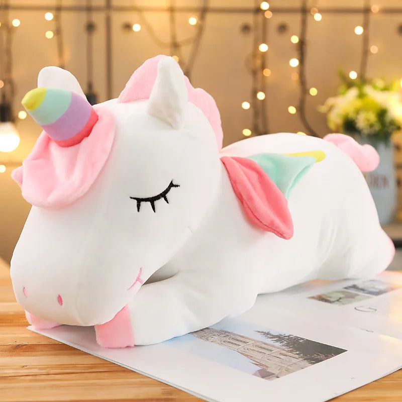 Giant Plush Unicorn Toy