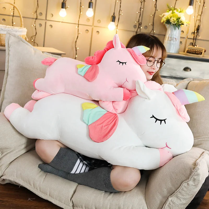 Giant Plush Unicorn Toy