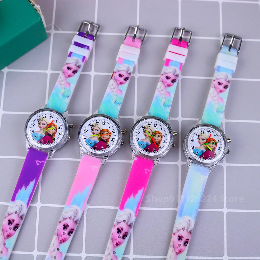 Disney Princess Elsa Kids Watches Girls