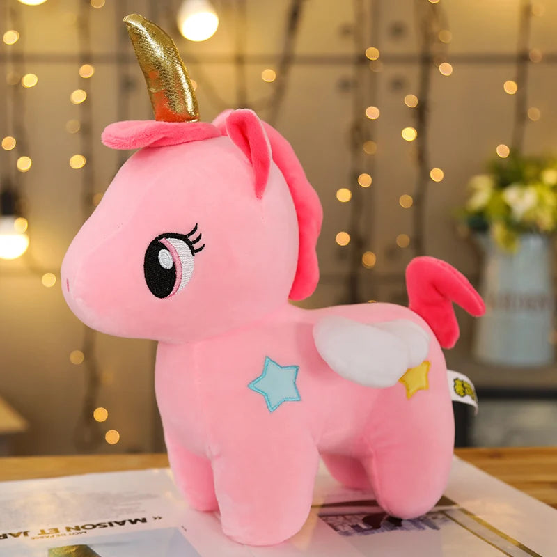 10/20cm Soft Unicorn Plush Toy Baby Kids Appease Sleeping