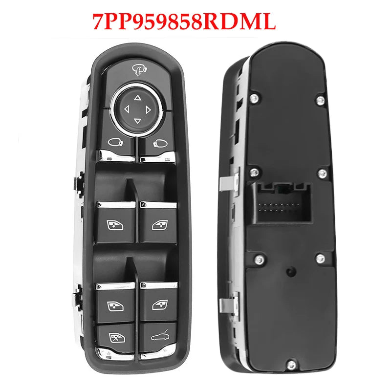 Front Left  Window Switch Button For Porsche Cayenne Macan Panamera 2011-2017