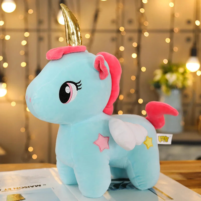 10/20cm Soft Unicorn Plush Toy Baby Kids Appease Sleeping