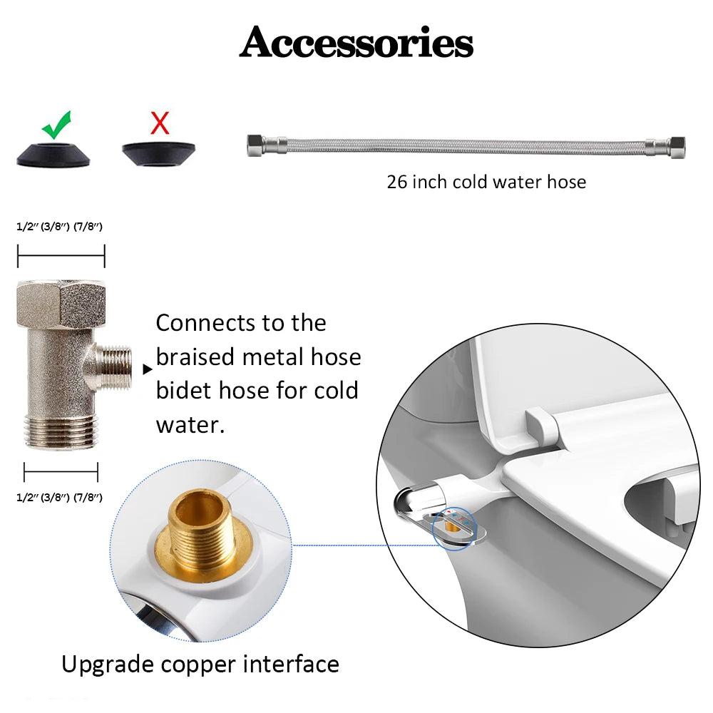 Bidet Toilet Seat Water Pressure