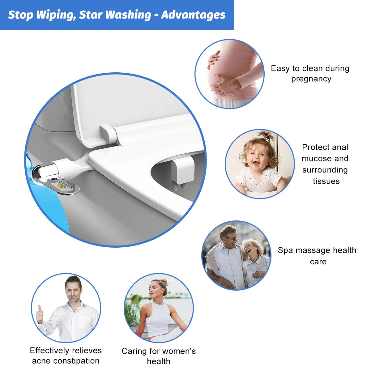 Bidet Toilet Seat Water Pressure