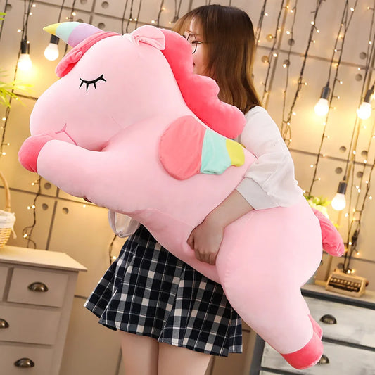Giant Plush Unicorn Toy