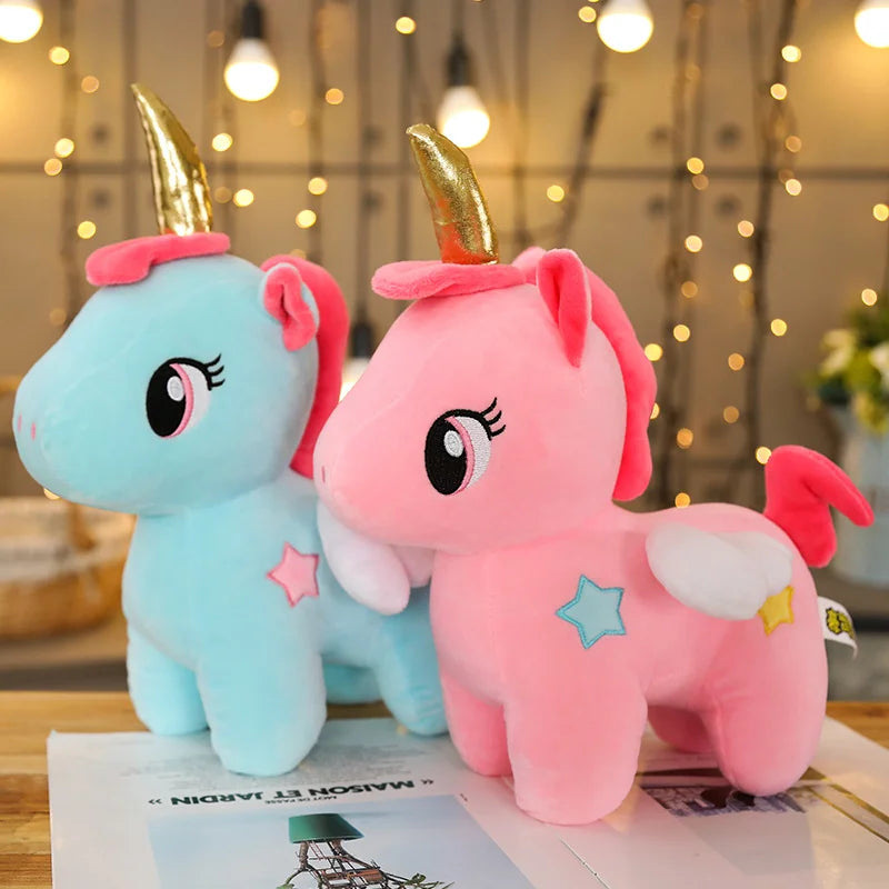 10/20cm Soft Unicorn Plush Toy Baby Kids Appease Sleeping