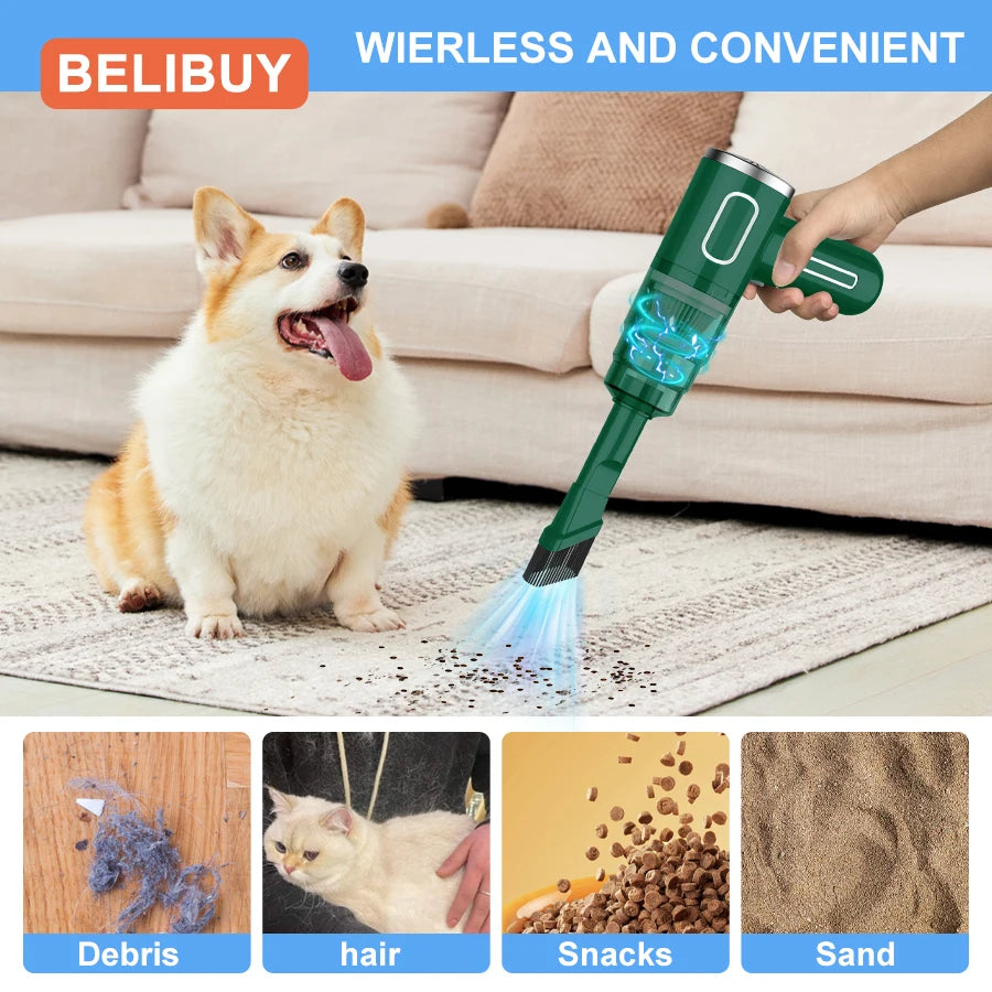 BELIBUY Wireless Car Vacuum Cleaner