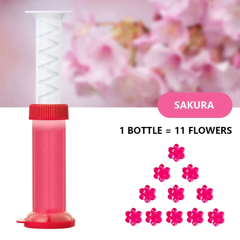 Flower Toilet Cleaner Gel