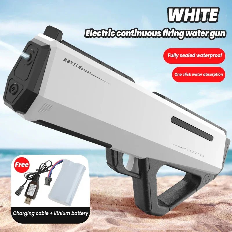 Electric Water Gun Toy Fully Automatic Water Absorbing Powerful