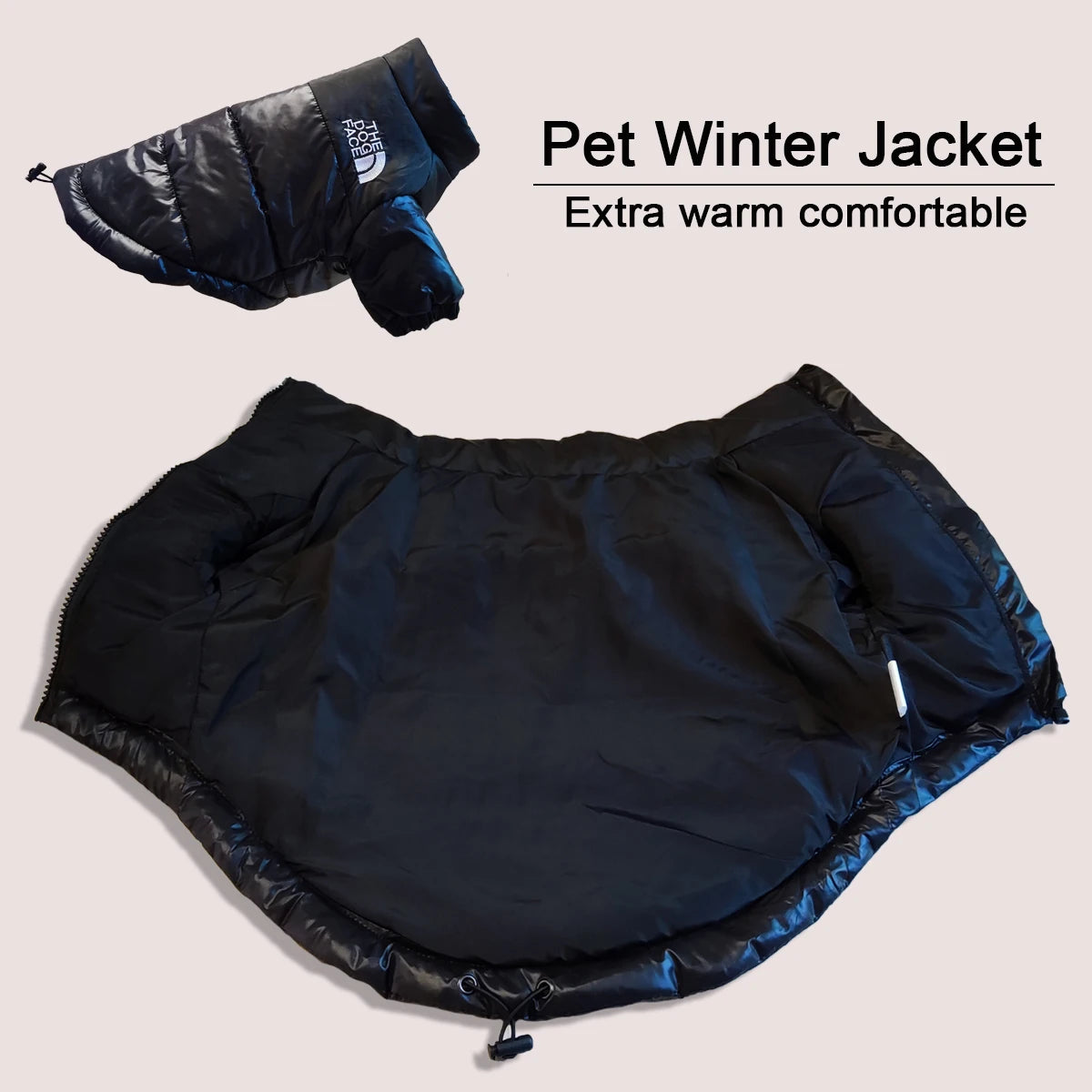 Large Winter Clothes for Pet Dogs