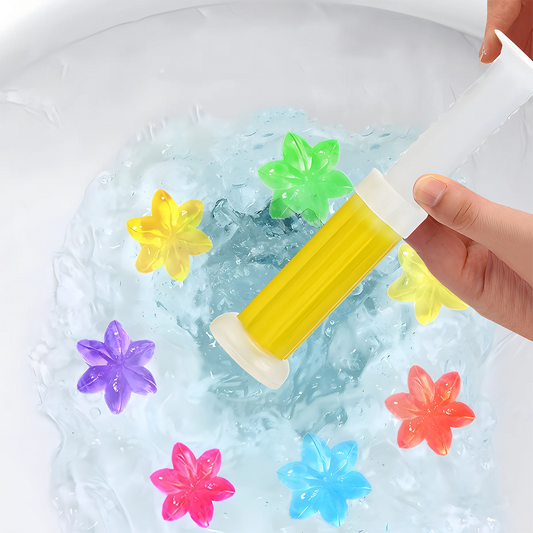 Flower Toilet Cleaner Gel