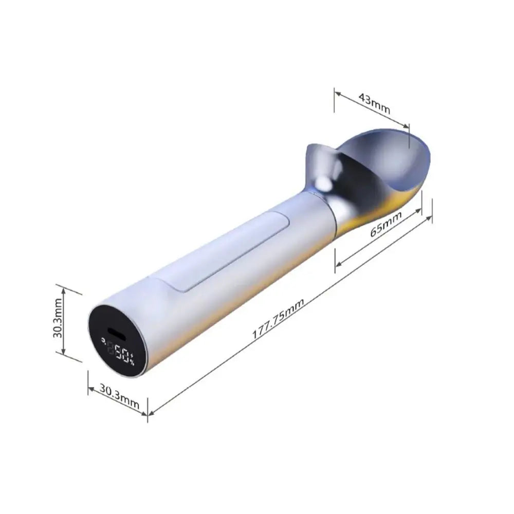 Rechargeable Heated Scoop Rapid Heating