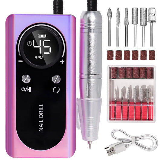 portable nail drill machine