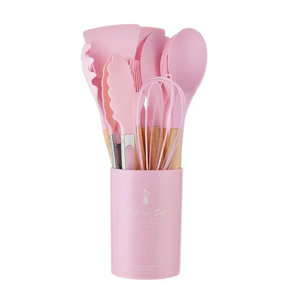 12PCS Silicone Kitchen ware
