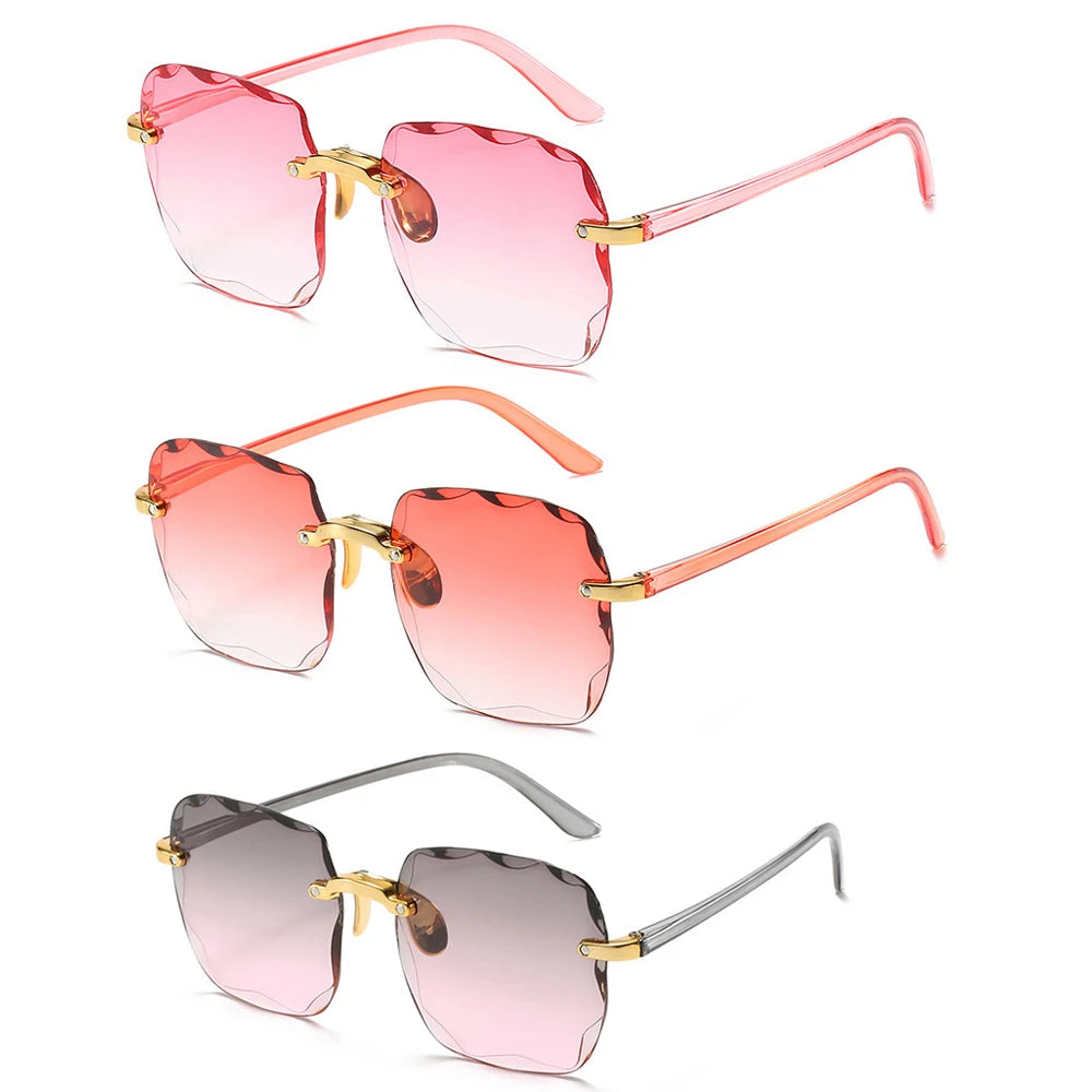 Rimless Women's Sunglasses Fashion