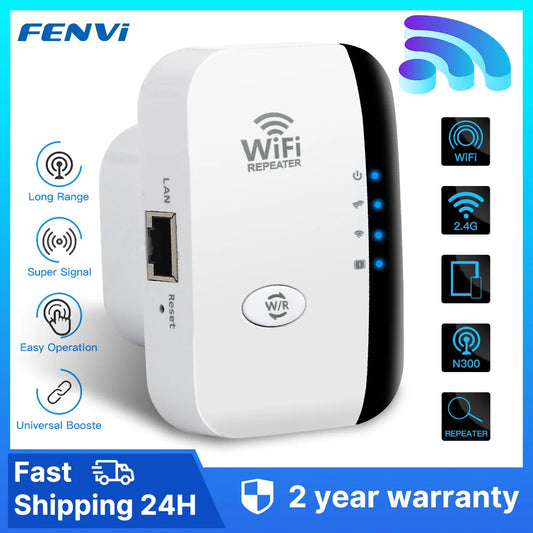 FENVI 300Mbps Wireless WIFI Repeater