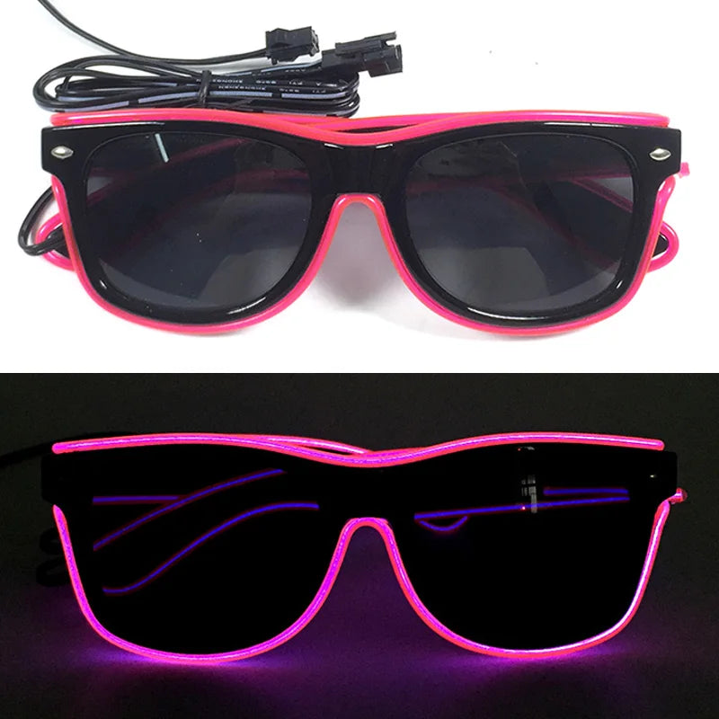 LED light up Glasses Neon Luminous