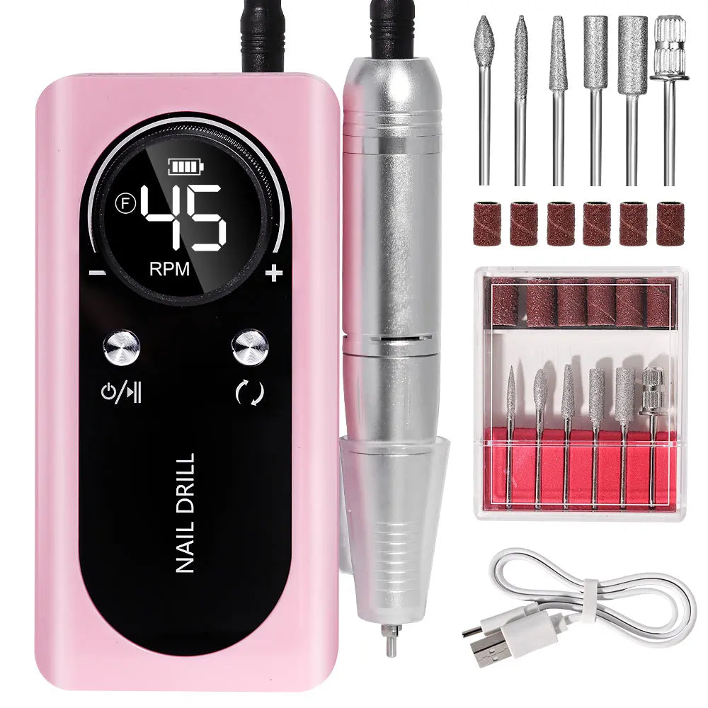 portable nail drill machine