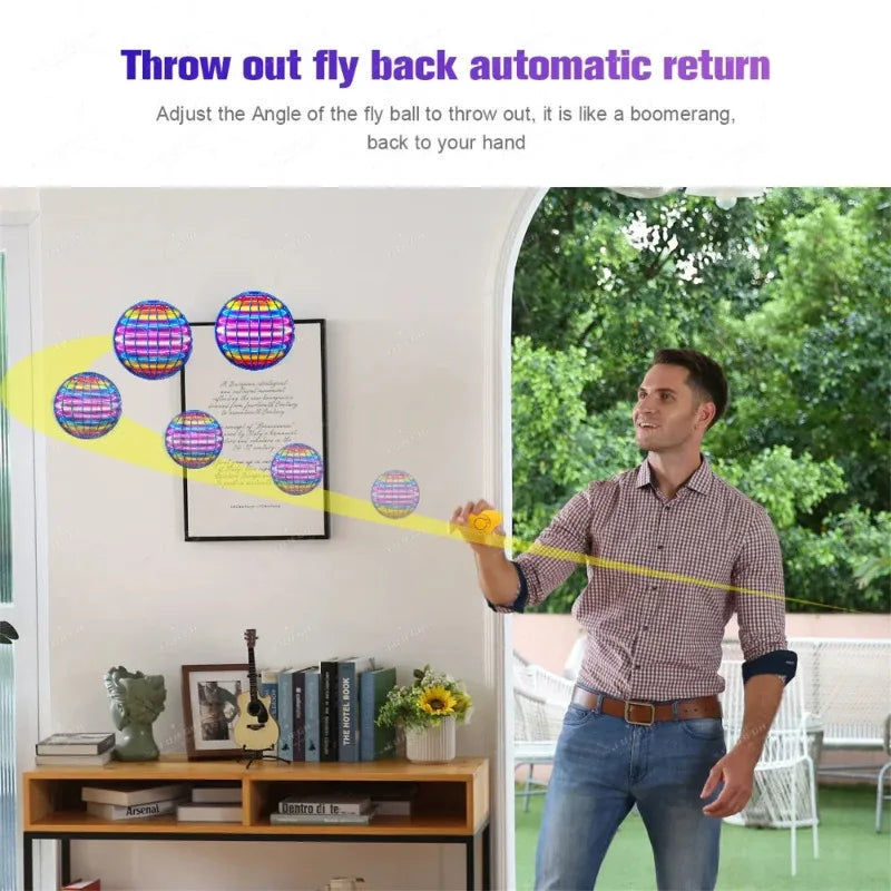 Magic Flying Ball Pro Mini Lighting With LED Lights
