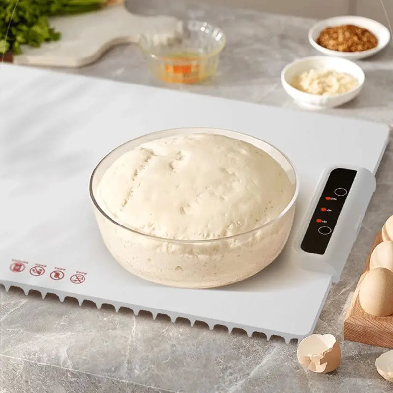 Foldable Food Warmer Plate with Adjustable Temperature Control