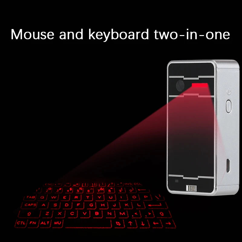 Portable Bluetooth Virtual Laser Keyboard