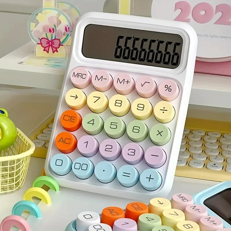 1pc Keyboard Calculator Office 12-digit