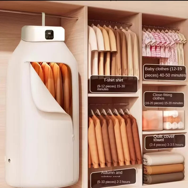 Foldable clothes dryer home