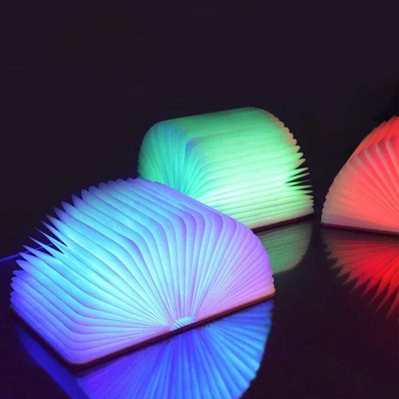 3D Folding Creative LED Night Light RGB