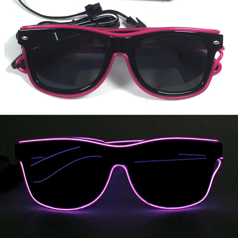 LED light up Glasses Neon Luminous