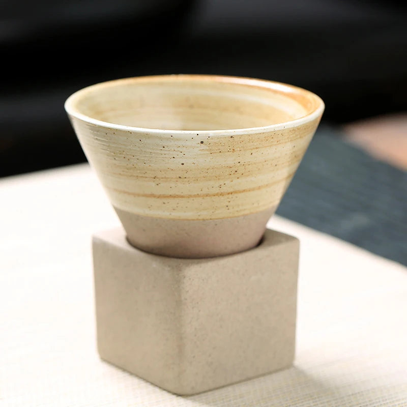 Japanese Style Retro Ceramic Coffee Cup