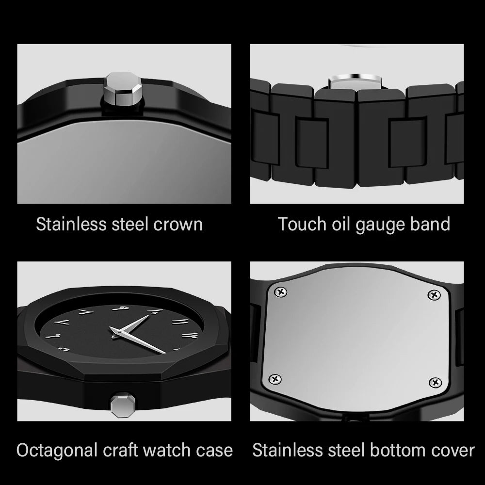 Watch Arabic Digital Men's Clock