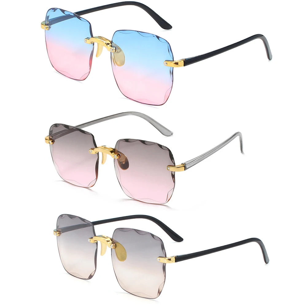 Rimless Women's Sunglasses Fashion
