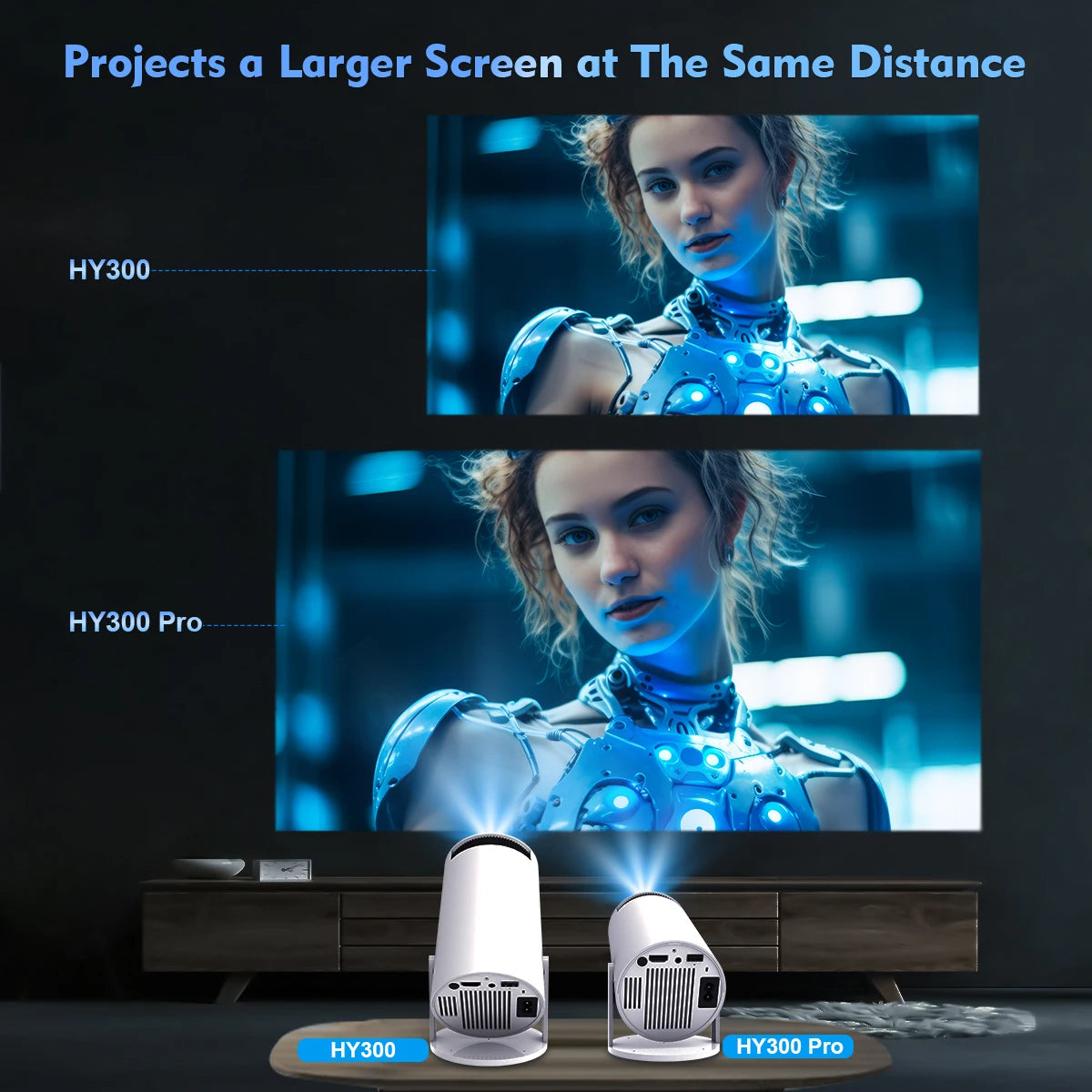 Magcubic Projecto 1080P 1280*720P Home Cinema Outdoor Projetor