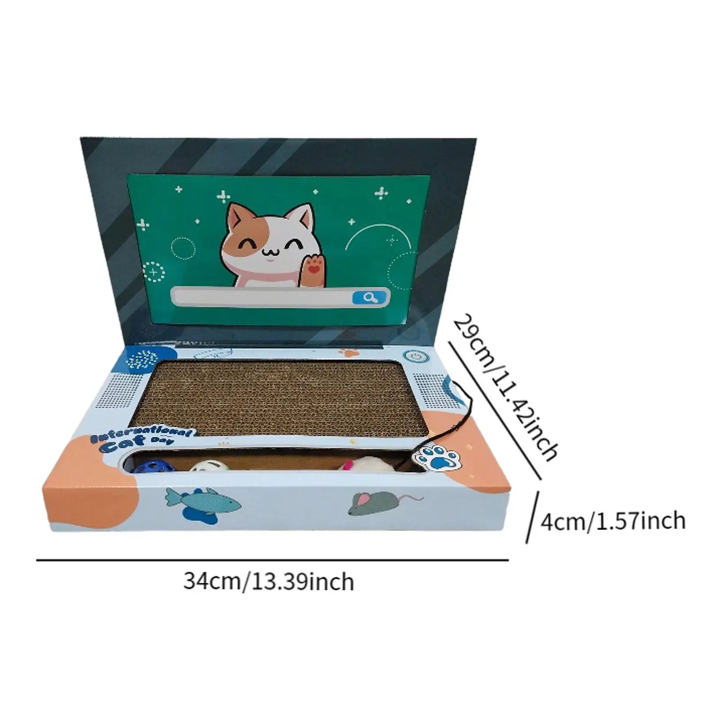 Cat Scratch Laptop